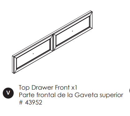 Top Drawer Front