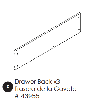 Drawer Back