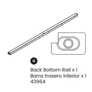 Back Bottom Rail 16