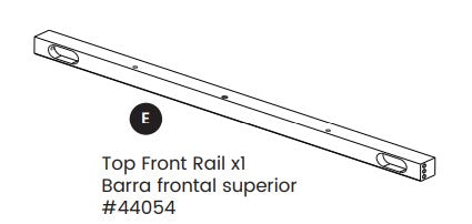 Top Front  Rail