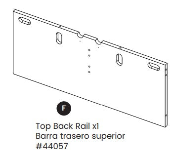 Top  Back Rail