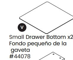 Small Drawer Bottom