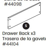 Drawer Back