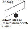 Drawer Back