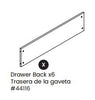 Drawer Back