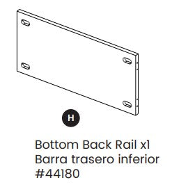 Bottom Back Rail