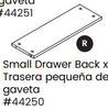 Small Drawer Back