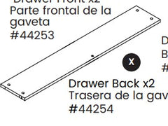 Drawer Back