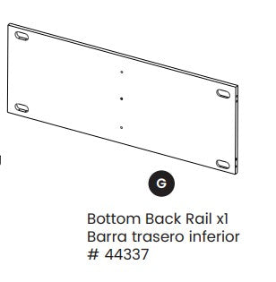 Bottom Back Rail