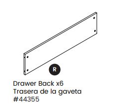 Drawer Back