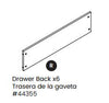 Drawer Back