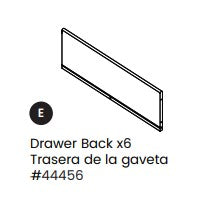 Drawer Back