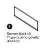 Drawer Back