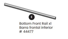 Bottom Front Rail