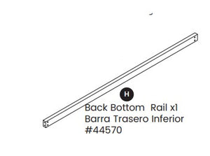 Back Bottom Rail 12