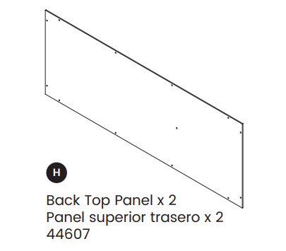 Back Top Panel