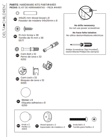 Hardware Kit W/pulls