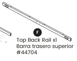 Top Back Rail