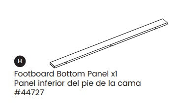 Footboard Bottom Panel 1