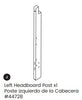 Left Headboard Post 1