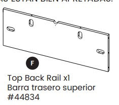 Top Back Rail
