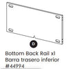 Bottom Back Rail