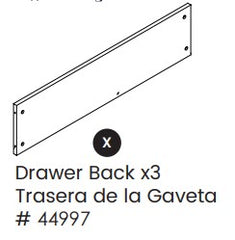Drawer Back