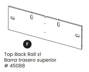 Top Back Rail