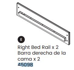 Right Bed Rail