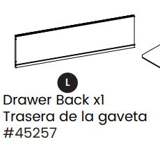 Drawer Back