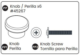 Knob W/screw