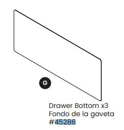 Drawer Bottom