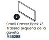 Small Drawer Back