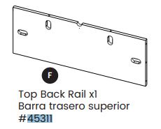Top Back Rail