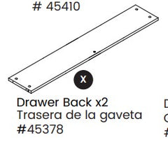 Drawer Back