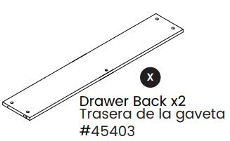 Drawer Back