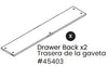 Drawer Back