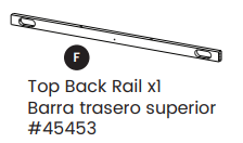 Top Back Rail