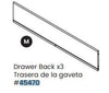 Drawer Back