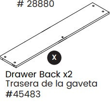 Drawer Back