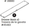 Drawer Back