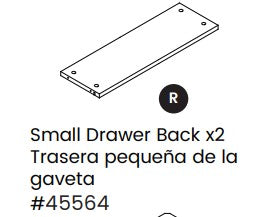 Small Drawer Back