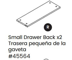 Small Drawer Back