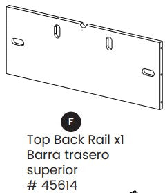 Top Back Rail