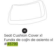 Seat Cushion Cover