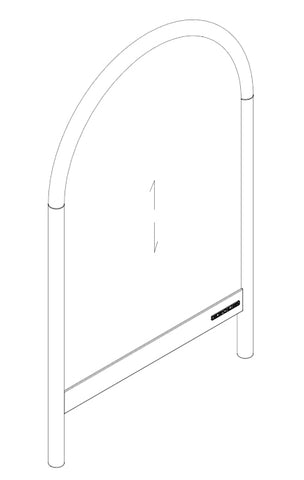 Crib End (w/logo)