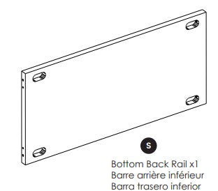 Bottom Back Rail