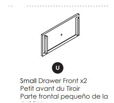 Small Drawer Front