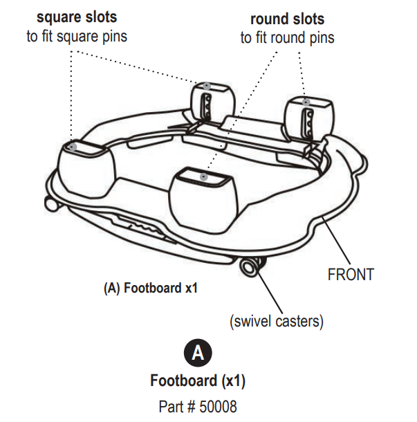 Bottom Base Footboard 1