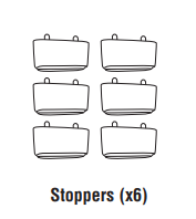 Anti Slip Stair Blocks x6 0